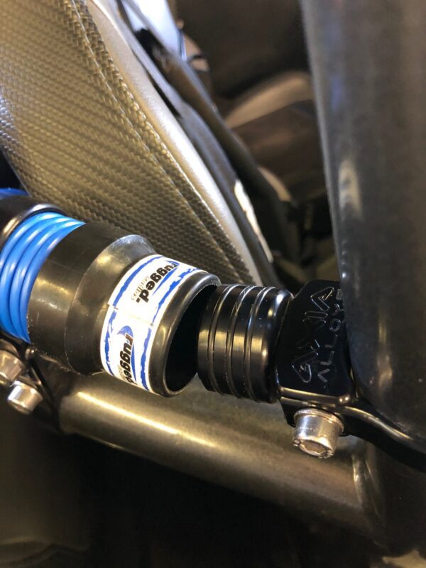 Helmet Race Air Pumper Hose Plug Mount - Image 3