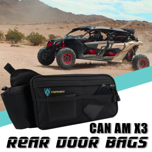 Can Am X3 Rear Door Bags Set of Two Right & Left