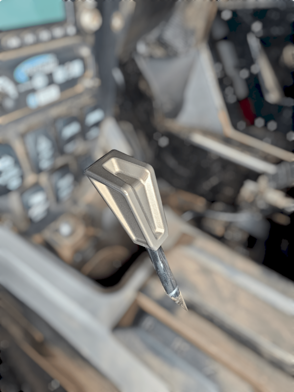 2020 to Current Polaris RZR Pro R, Pro XP, Turbo R, and Xpedition Shift Knob Anodized Gun Metal Finish - Image 7