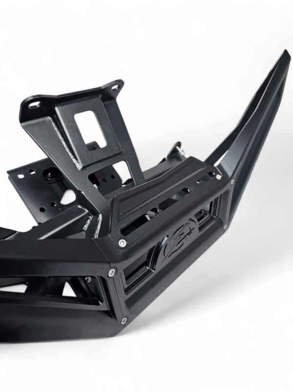 2017 to Current Can-Am X3 Maverick Machined Billet Front Winch Bumper (Black Anodize) - Image 3