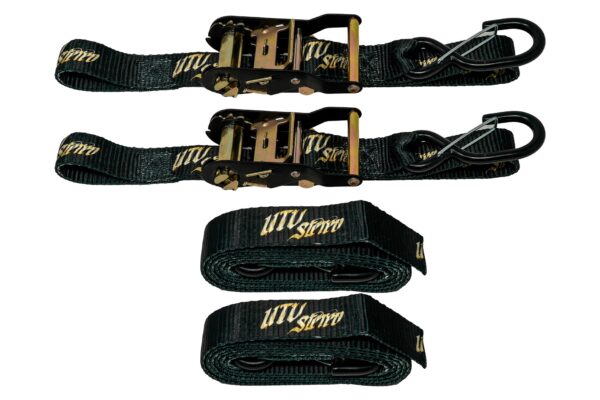 Tie Down Ratchet Straps (2-Pack) | UTVS-RATCHET-STRAP - Image 2