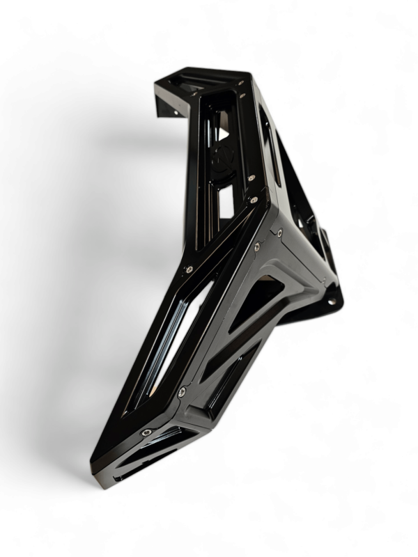 2022-2025 Polaris RZR Pro R/ Turbo R Machined Billet Front Winch Bumper (Black Anodize) - Image 25