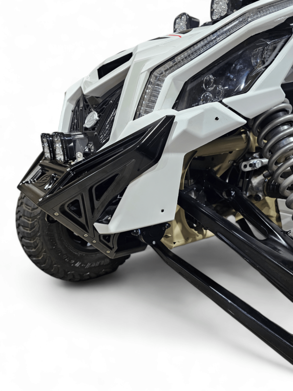 2017 to Current Can-Am X3 Maverick Machined Billet Front Winch Bumper (Black Anodize) - Image 9