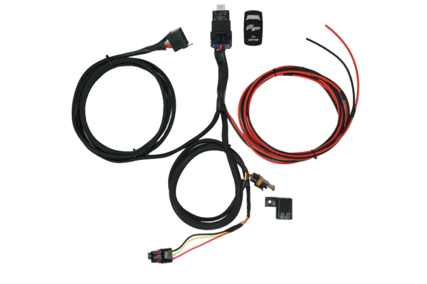 RZR® Pro Series High Current Harness + Rocker Switch & Pulse Bar Plug | UTVS-PRO-HRN-HC-RKR