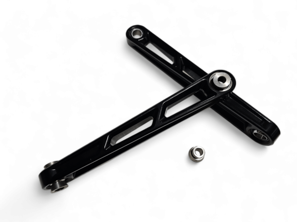 2022 to Current Polaris RZR Turbo R, Pro R Front Sway bar Link in Black Finish - Image 6