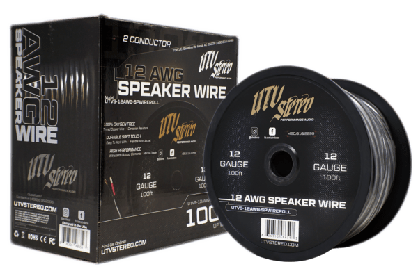 12 AWG Speaker Wire Roll - 12ft | UTVS-12AWG-SPWIRE-12 - Image 3