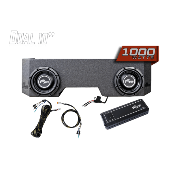 Can-Am® Defender 1000W Dual 10" Subwoofer Kit | UTVS-DEF-SUB-1000-2