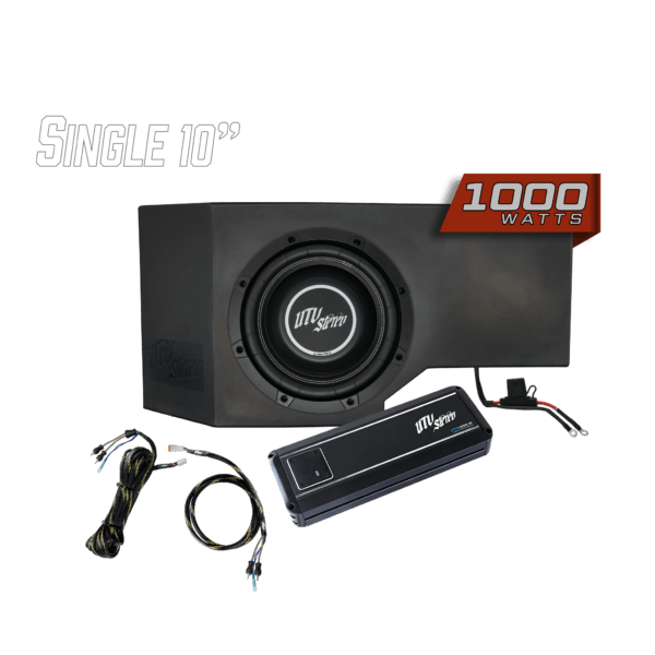 Can-Am® Defender 1000W Single Passenger Side 10" Subwoofer Kit | UTVS-DEF-SUB-1000-PASS