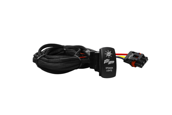 RZR® Pro Series Low Current Harness + Rocker Switch & Pulse Bar Plug | UTVS-PRO-HRN-LC-RKR