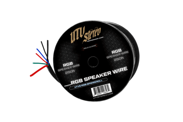 6 Conductor RGB Speaker Wire - 50' | UTVS-RGB-SPWIRE-50 - Image 2