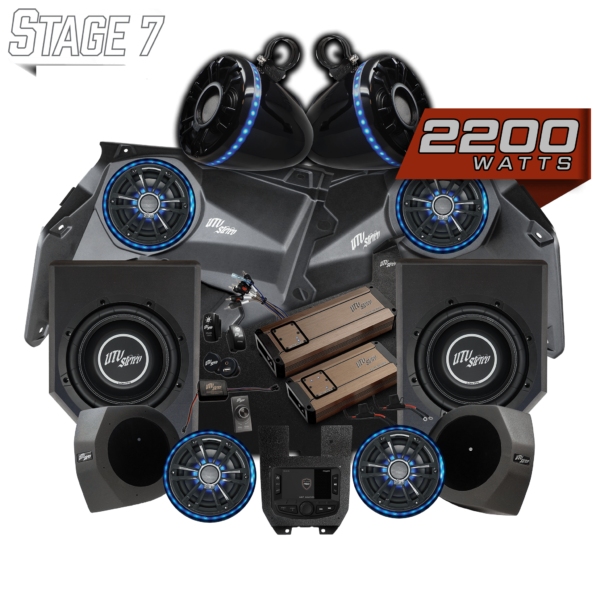 Can-Am® X3 Elite Series Stage 7 Stereo Kit | UTVS-X3-S7-E