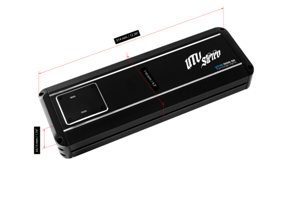 Signature Series 1000W 5-Channel Amplifier | UTVS1000.5D - Image 3