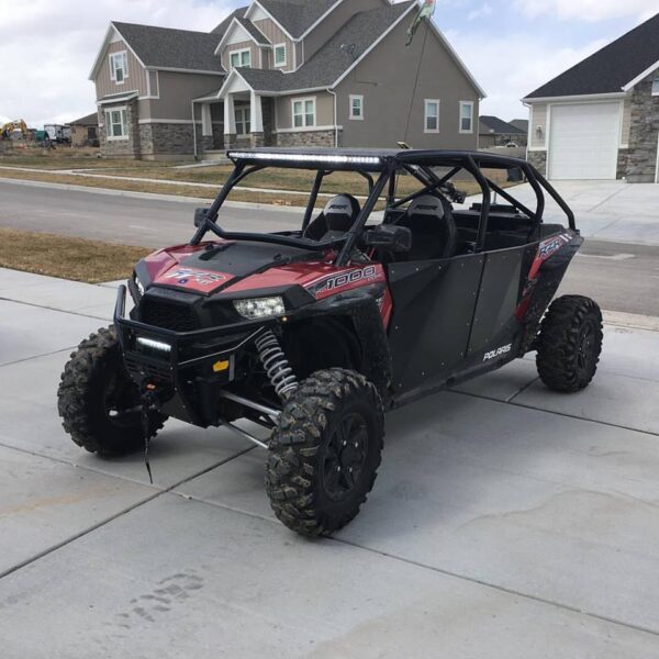 TMW Black Sidewinder Doors for Polaris RZR XP4 1000 / Turbo (Full Set) - Image 2