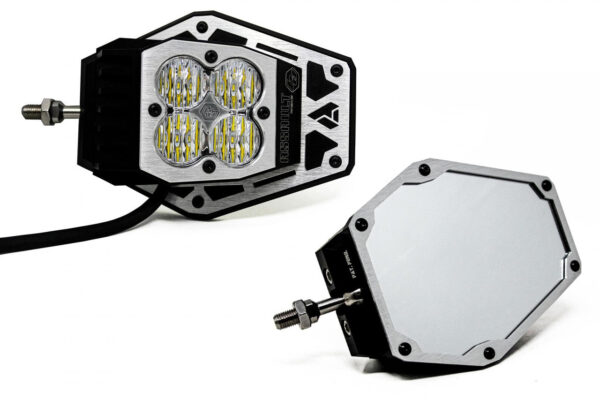 Squadron Nighthawk Mirror UTV LED Light Kit 2" Cage (Copy) - Image 2